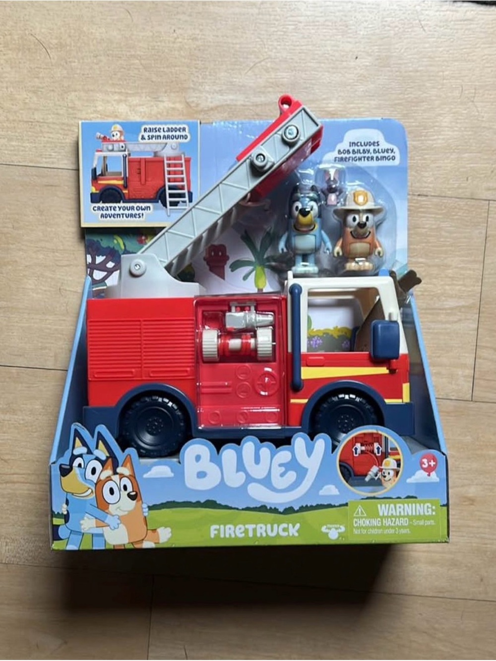 Bluey Firetruck Playset with Figures